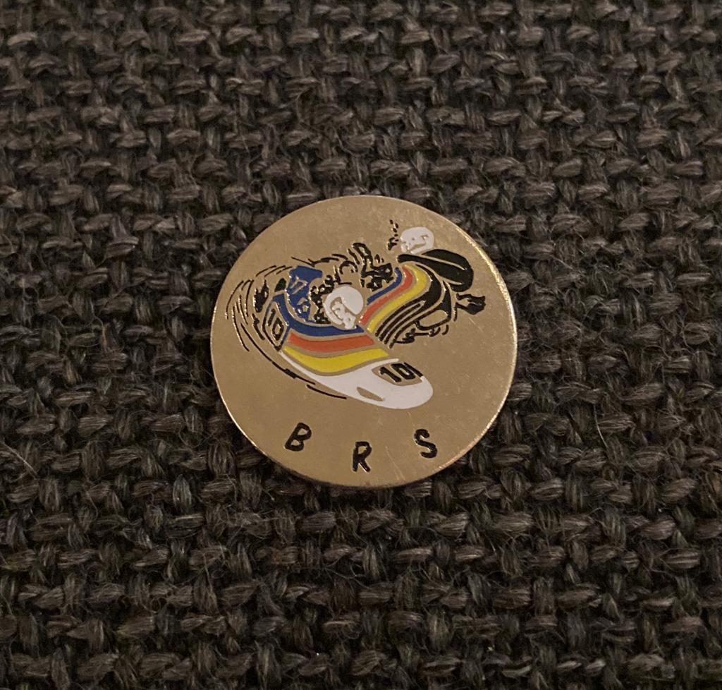 PIN - BRS - BOBSLEE, Envoi, Utilisé, Sport, Insigne ou Pin's