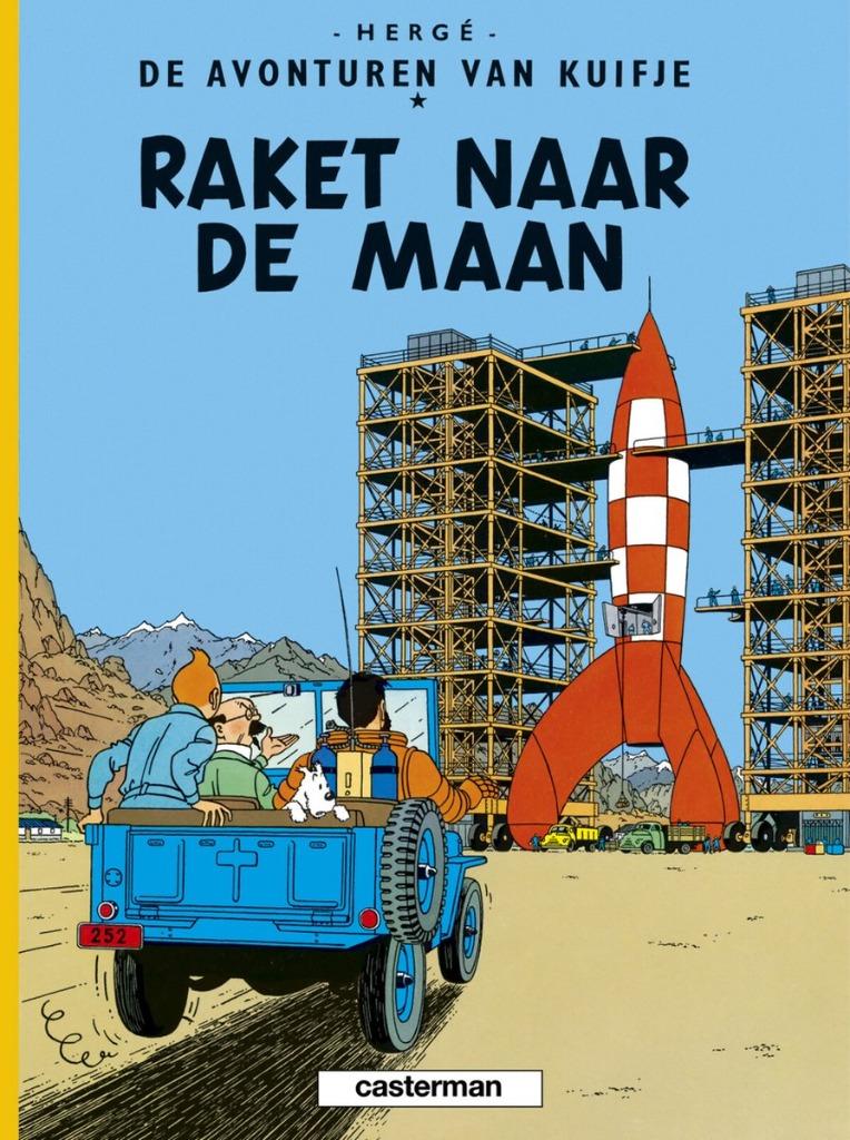 Raket naar de maan, Boeken, Stripverhalen, Eén stripboek, Ophalen of Verzenden, Hergé