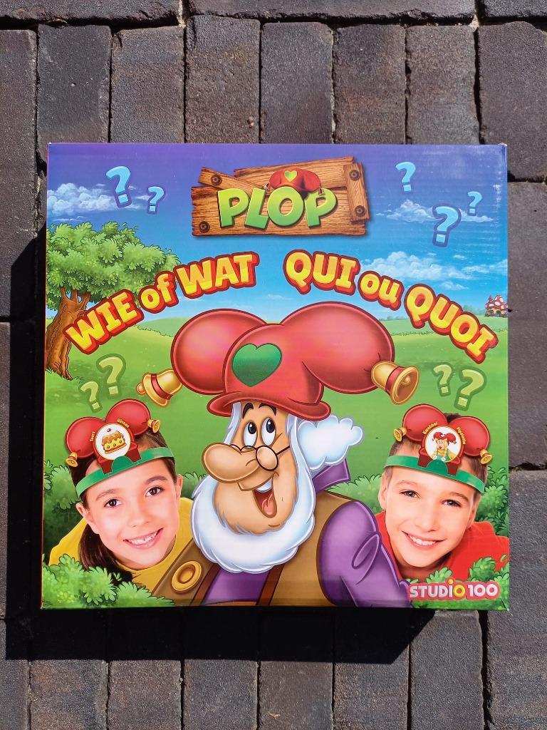 Kabouter Plop actiespel - Wie of Wat, Ophalen, Zo goed als nieuw