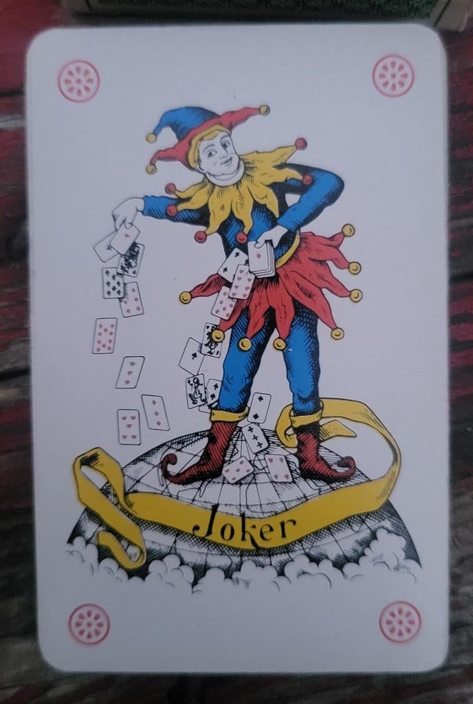 Joker BB Boerenbond rood, Verzamelen, Ophalen of Verzenden, Zo goed als nieuw, Speelkaart(en)