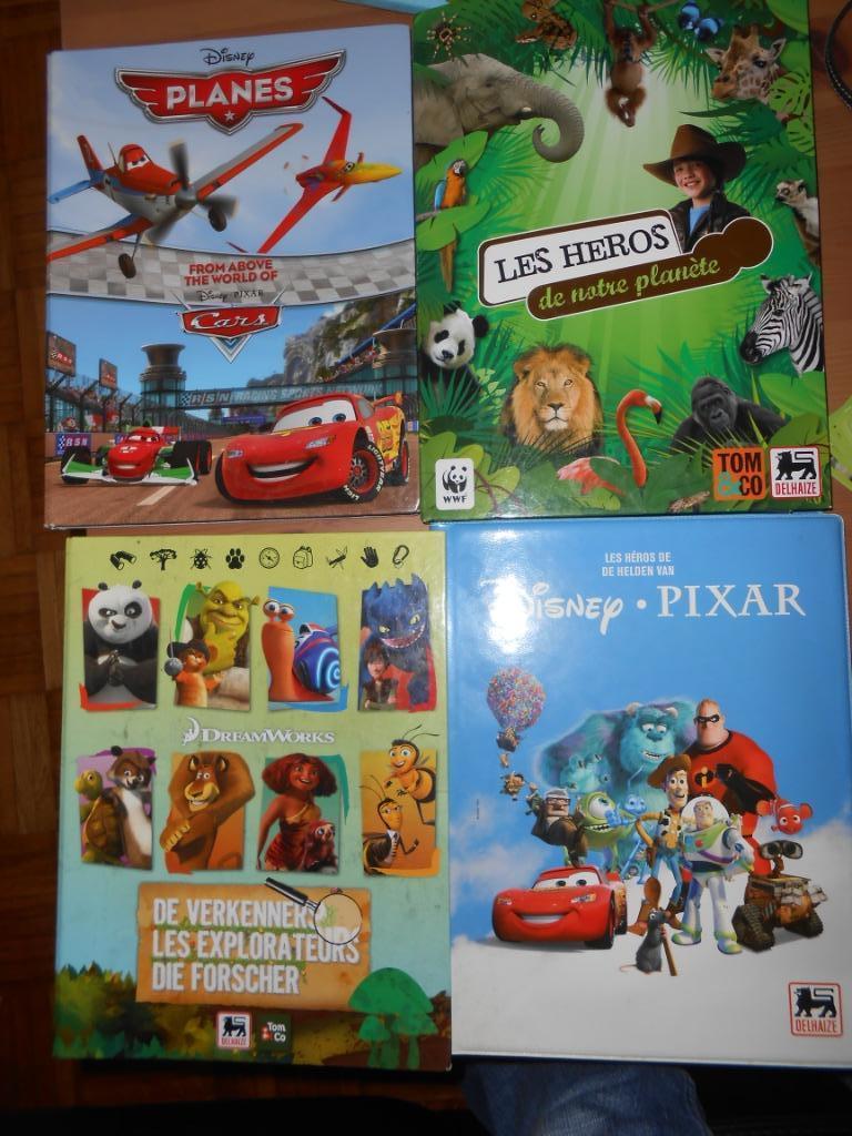 Albums de cartes Dreamwork Disney Pixar Héros Planes 10eur P, Collections, Autres supermarchés, Enlèvement