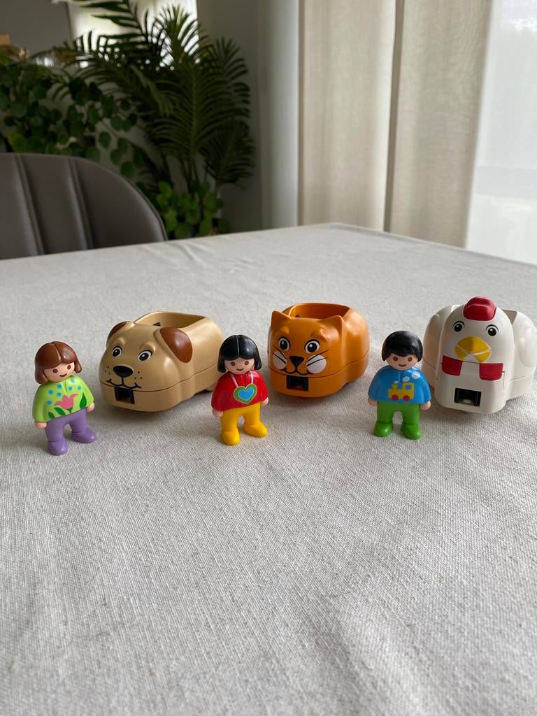 Playmobil 123 vrolijke dierentrein (6767), Enlèvement ou Envoi, Comme neuf