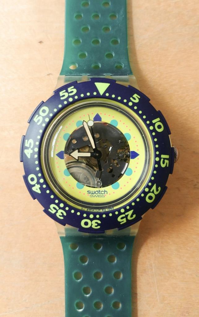 Swatch Scuba SDK 101 Merou Neuve Nieuw, Bijoux, Sacs & Beauté, Enlèvement ou Envoi, Neuf