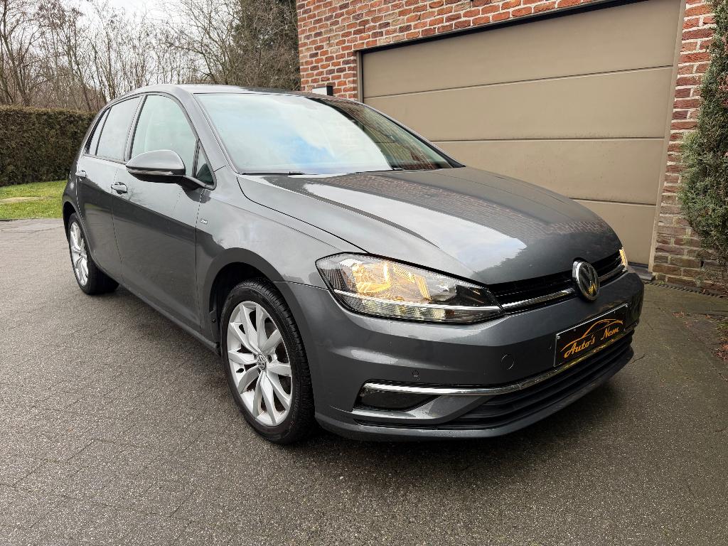 Volkswagen Golf 7 1.0 TSI BMT Join,GARANTIE,ACC,NAVI,CARPLAY, Auto's, Volkswagen, Voorwielaandrijving, Stof, 109 g/km, Lichtsensor