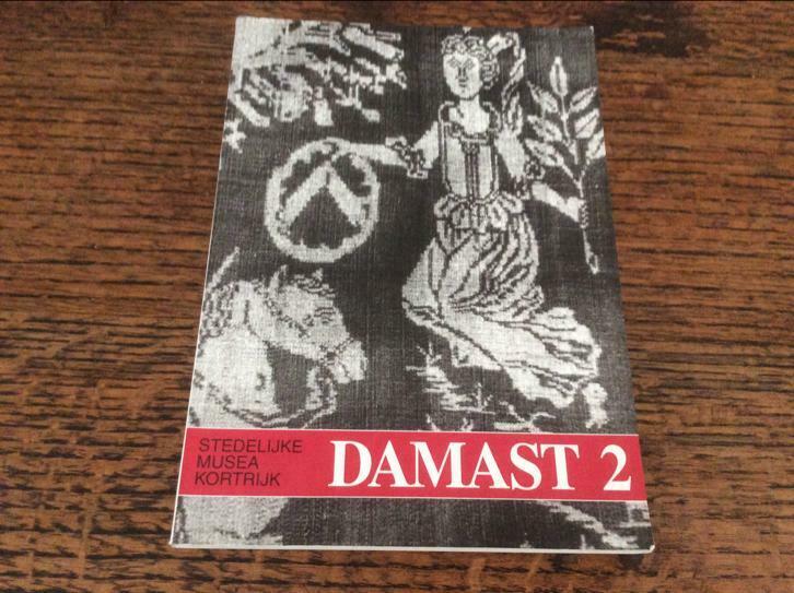 DAMAST 2.   STEDELIJKE  MUSEA. KORTRIJK DAMAST 1 en 2..., Antiek en Kunst, Ophalen of Verzenden