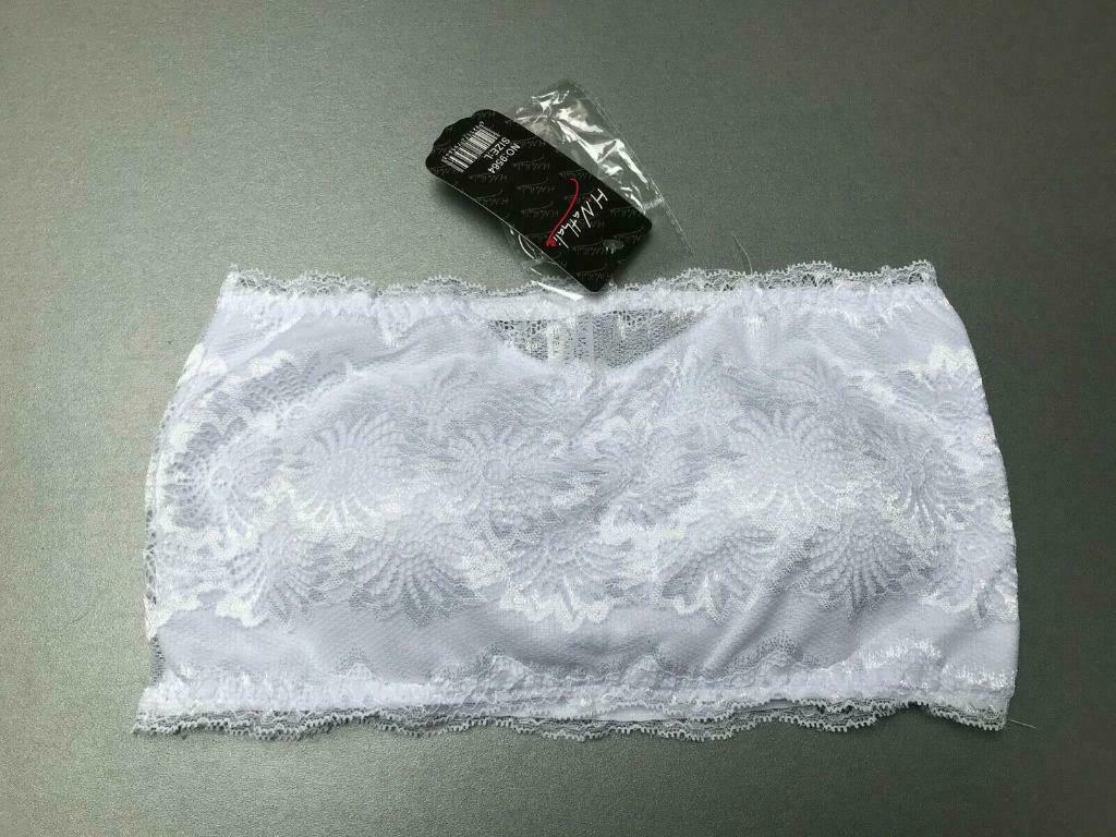 Bandeau blanc en dentelle H. Nathalie lingerie - Taille L -, H. Nathalie lingerie, Enlèvement ou Envoi, Blanc, Soutien-gorge