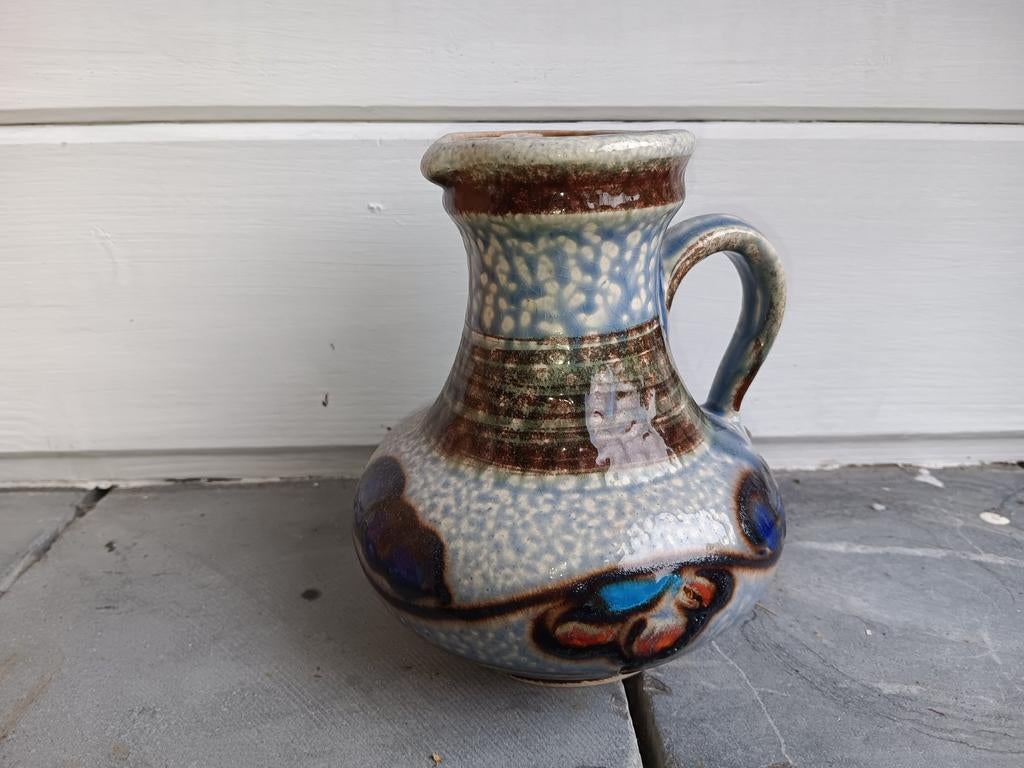 Vase Übelacker Keramik West Germany., Antiquités & Art, Enlèvement ou Envoi