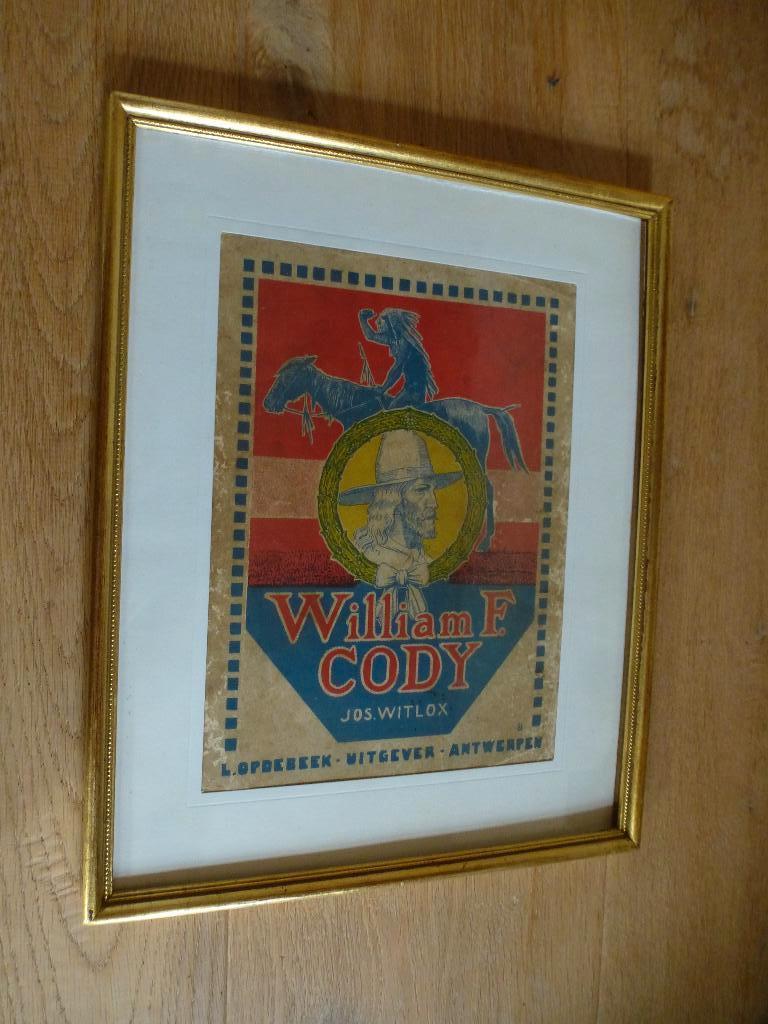 KADER WILLIAM F. CODY   Buffalo Bill, Ophalen of Verzenden