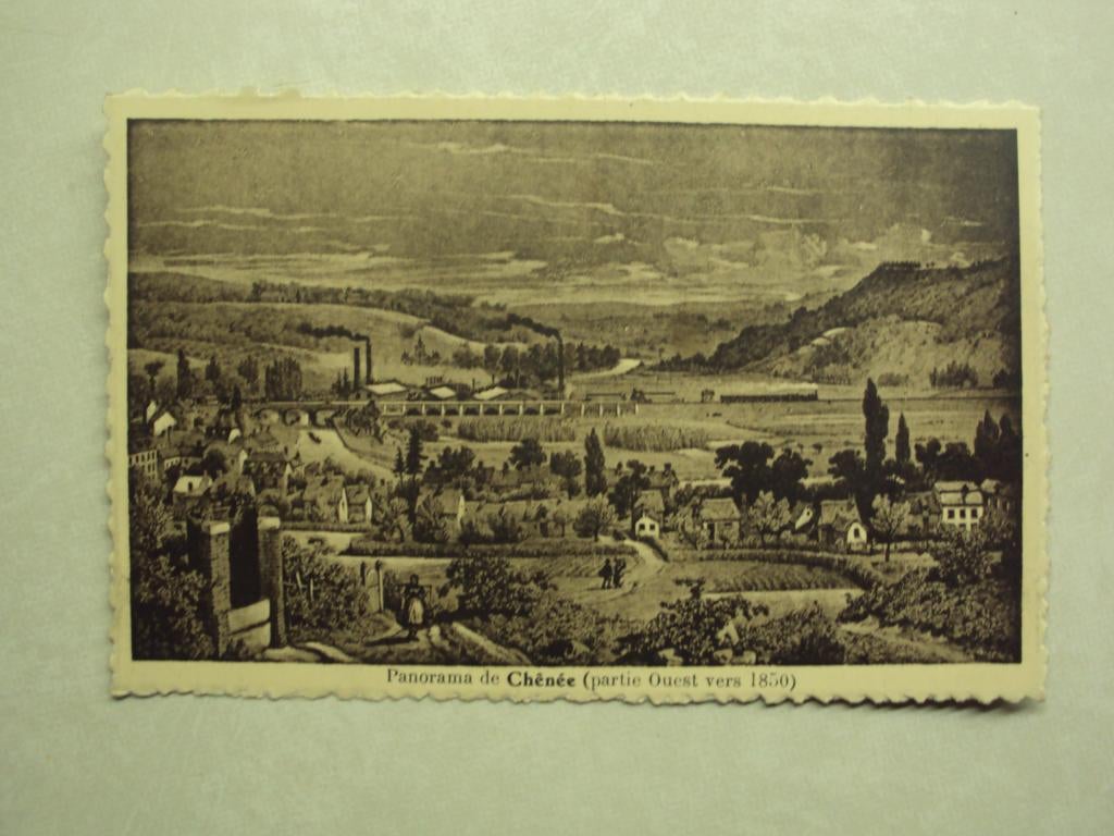 55194 - PANORAMA DE CHENEE - PARTIE OUEST VERS 1850, Verzenden