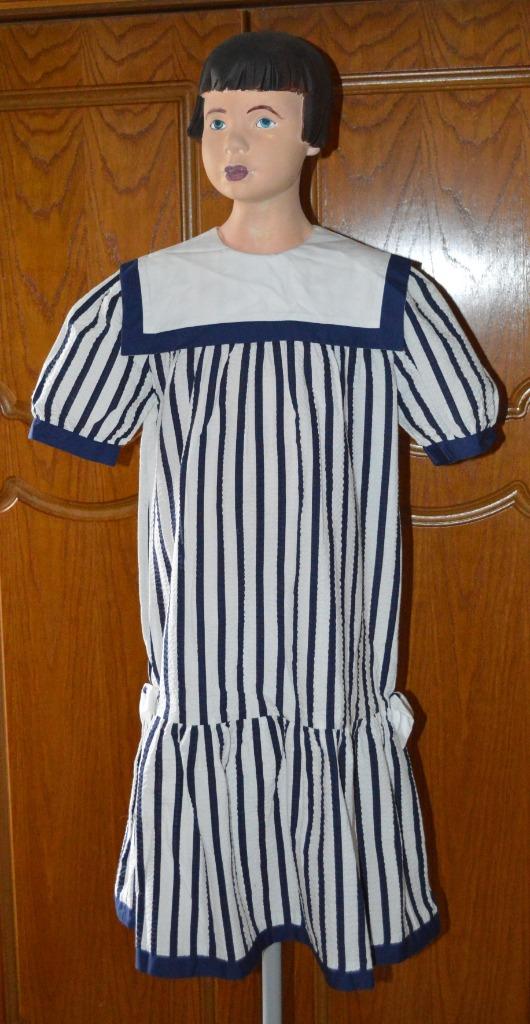 Robe de marin taille 140, Enlèvement ou Envoi, Comme neuf, Fille, Robe ou Jupe