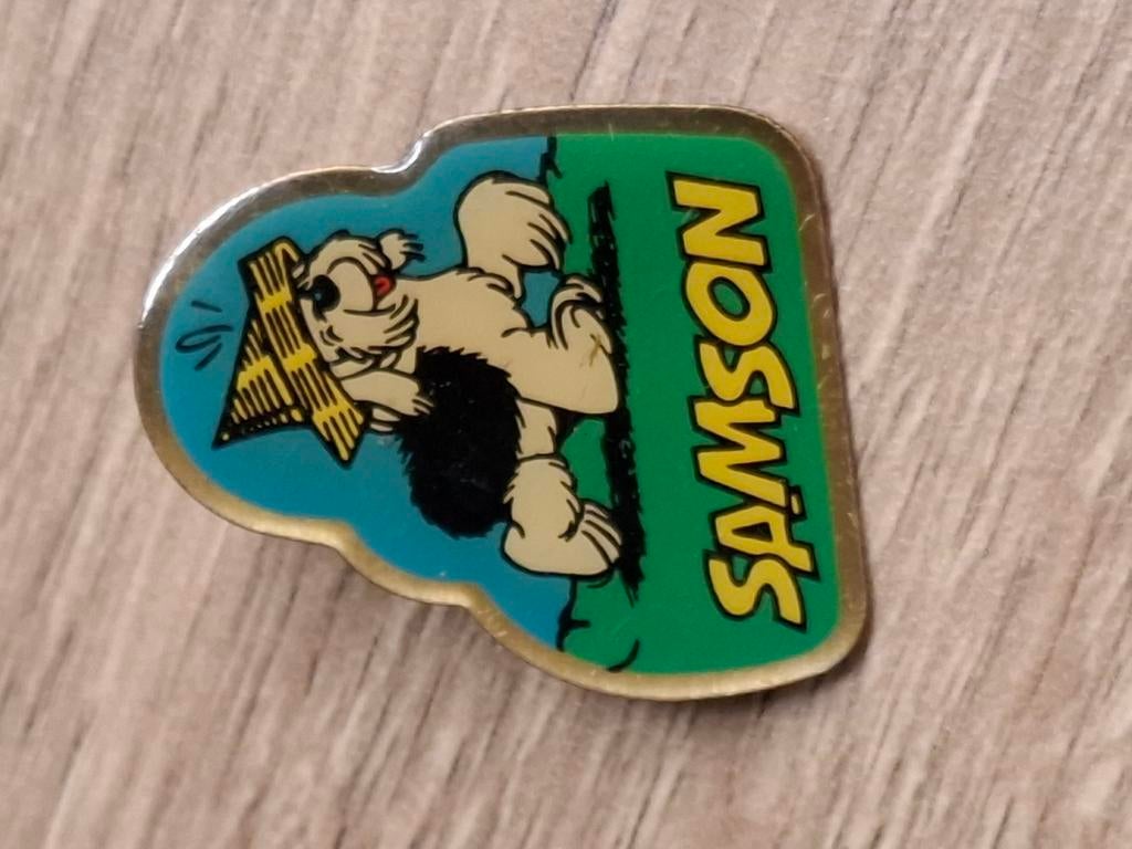 Pin : samson, Verzamelen, Verzenden, Zo goed als nieuw