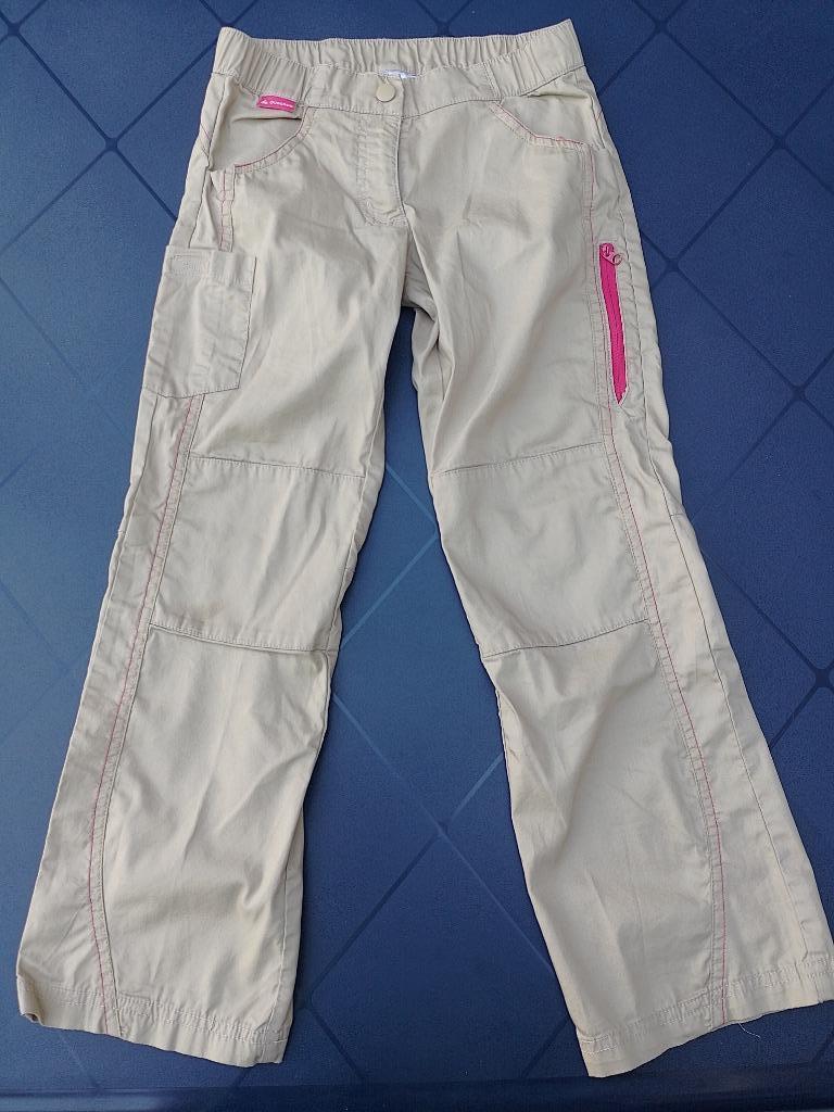 Dunne broek / wandelbroek meisje maat 128, Meisje, Zo goed als nieuw, DECATHLON, Ophalen