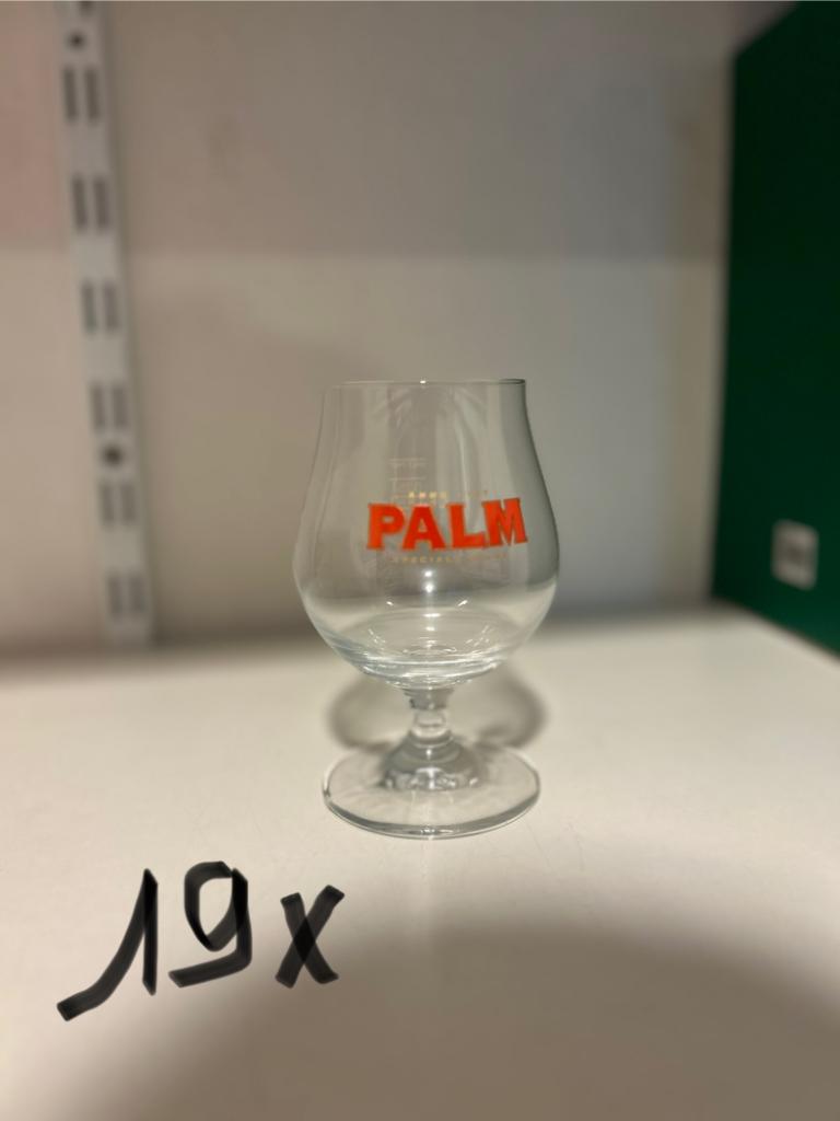 Palm bierglazen, Ophalen, Palm