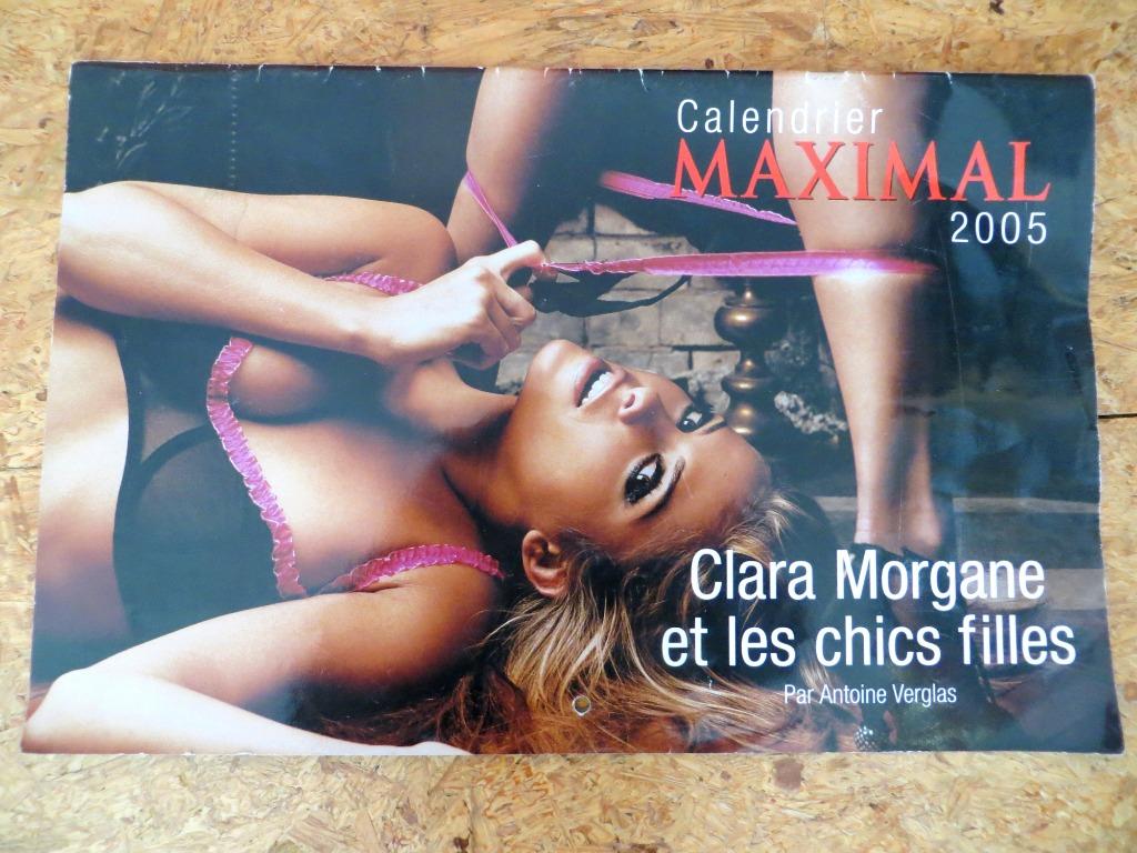 CALENDRIER MAXIMAL 2005 - CLARA MORGANE ET LES CHIC FILLES, Autres sujets/thèmes, Envoi, Utilisé, Clara morgane