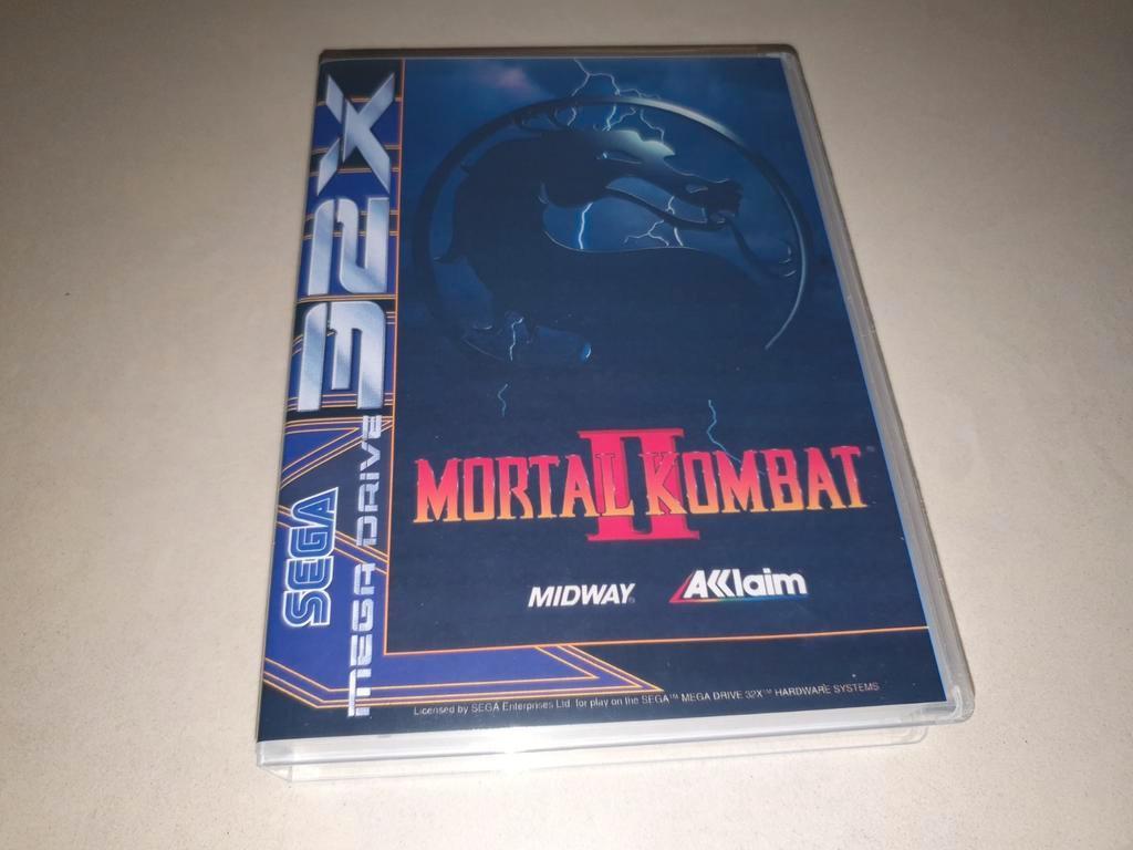 Mortal Kombat II 2 Sega 32X Game Case, Games en Spelcomputers, Verzenden, Zo goed als nieuw