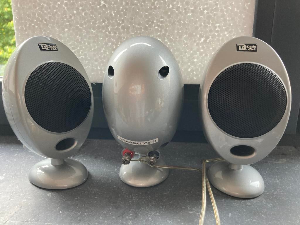3 nieuwe Davis club satelliet speakers, Audio, Tv en Foto, Luidsprekerboxen, Ophalen, Zo goed als nieuw