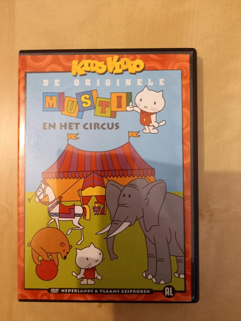 DVD Musti en het circus, Cd's en Dvd's, Ophalen, Gebruikt, Alle leeftijden, Tv fictie
