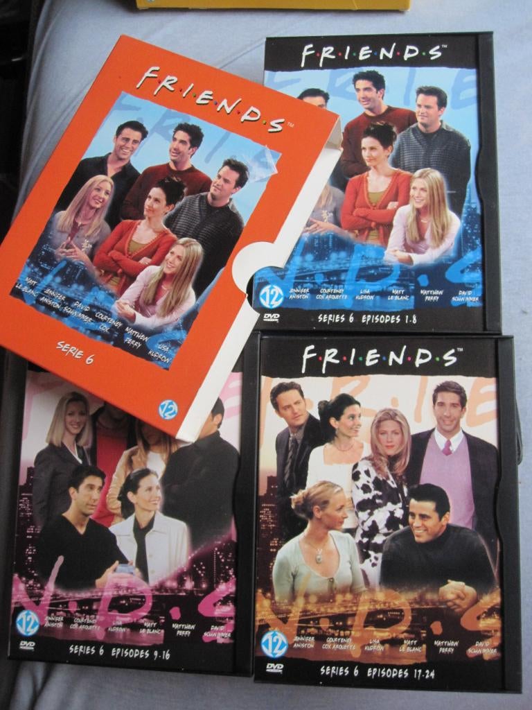 Friends - Serie 6 (1998) 3 disc, Boxset, Ophalen of Verzenden, Zo goed als nieuw, Komedie