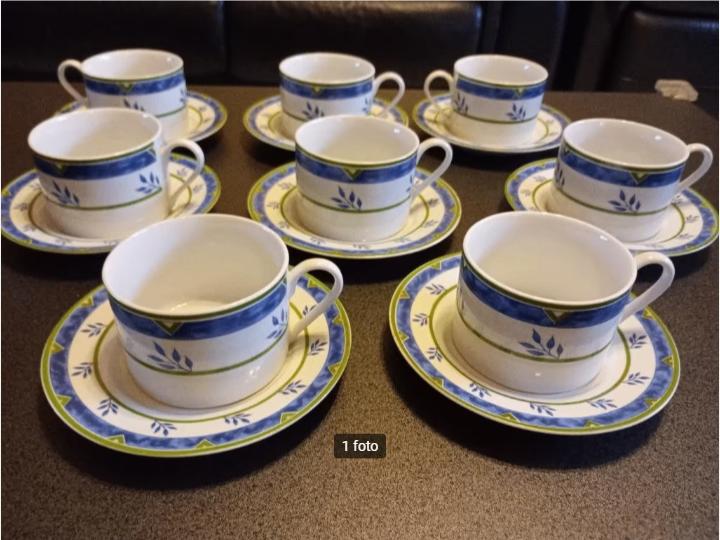 nieuw koffieservies tassen, bordjes enz... 1-5€/stuk, Enlèvement ou Envoi, Comme neuf, Tasse(s) et/ou soucoupe(s)