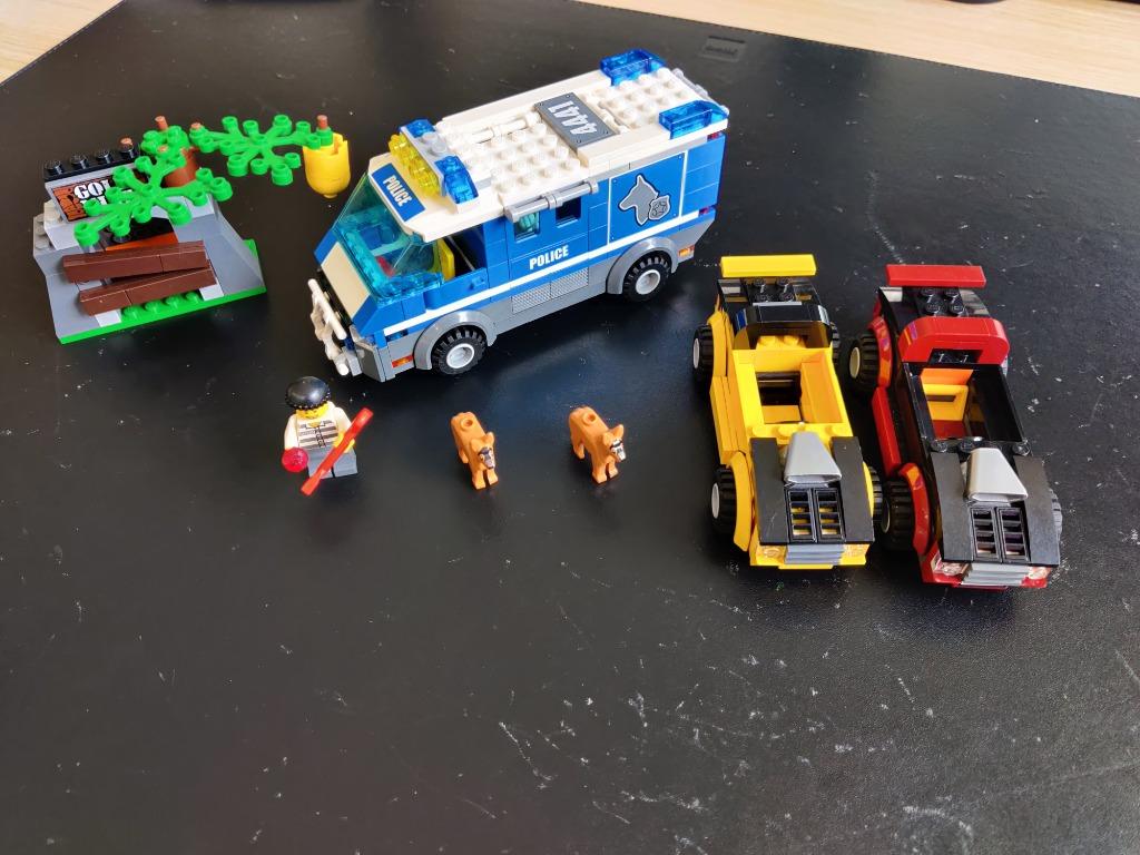 lego set 4441 - politiehondenwagen, Kinderen en Baby's, Speelgoed | Duplo en Lego, Ophalen of Verzenden, Gebruikt, Lego