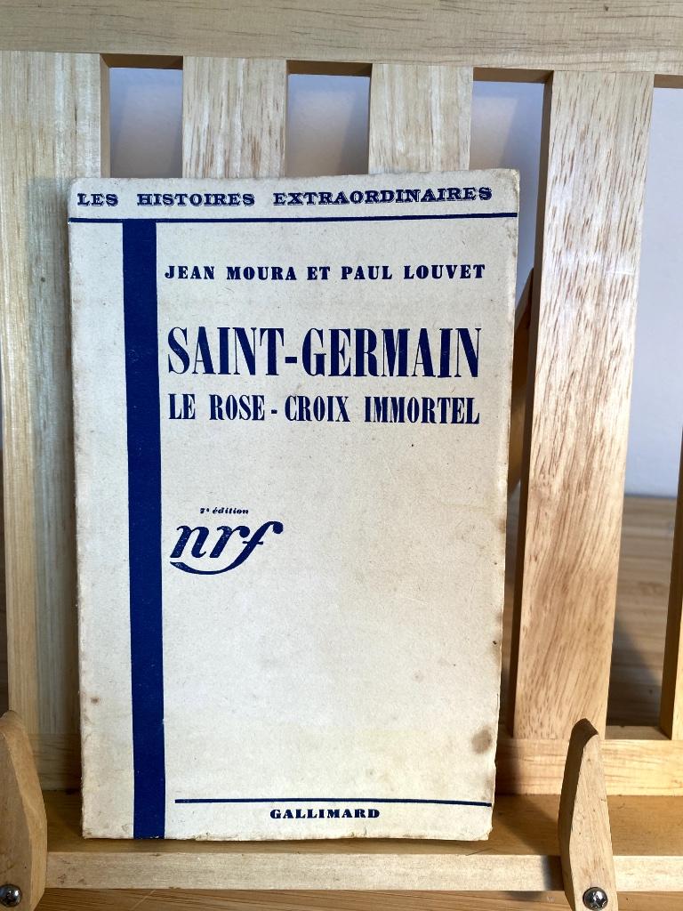 Oud boek Jean Moura en Paul Louvet - Saint-Germain 1934, Ophalen of Verzenden, Gelezen