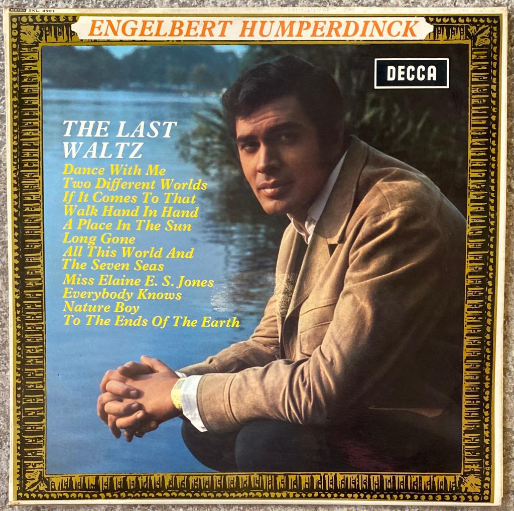 LP, VINYLE, ENGELBERT HUMPERDINCK, LA DERNIÈRE VALSE, Enlèvement ou Envoi, Utilisé, 12 pouces