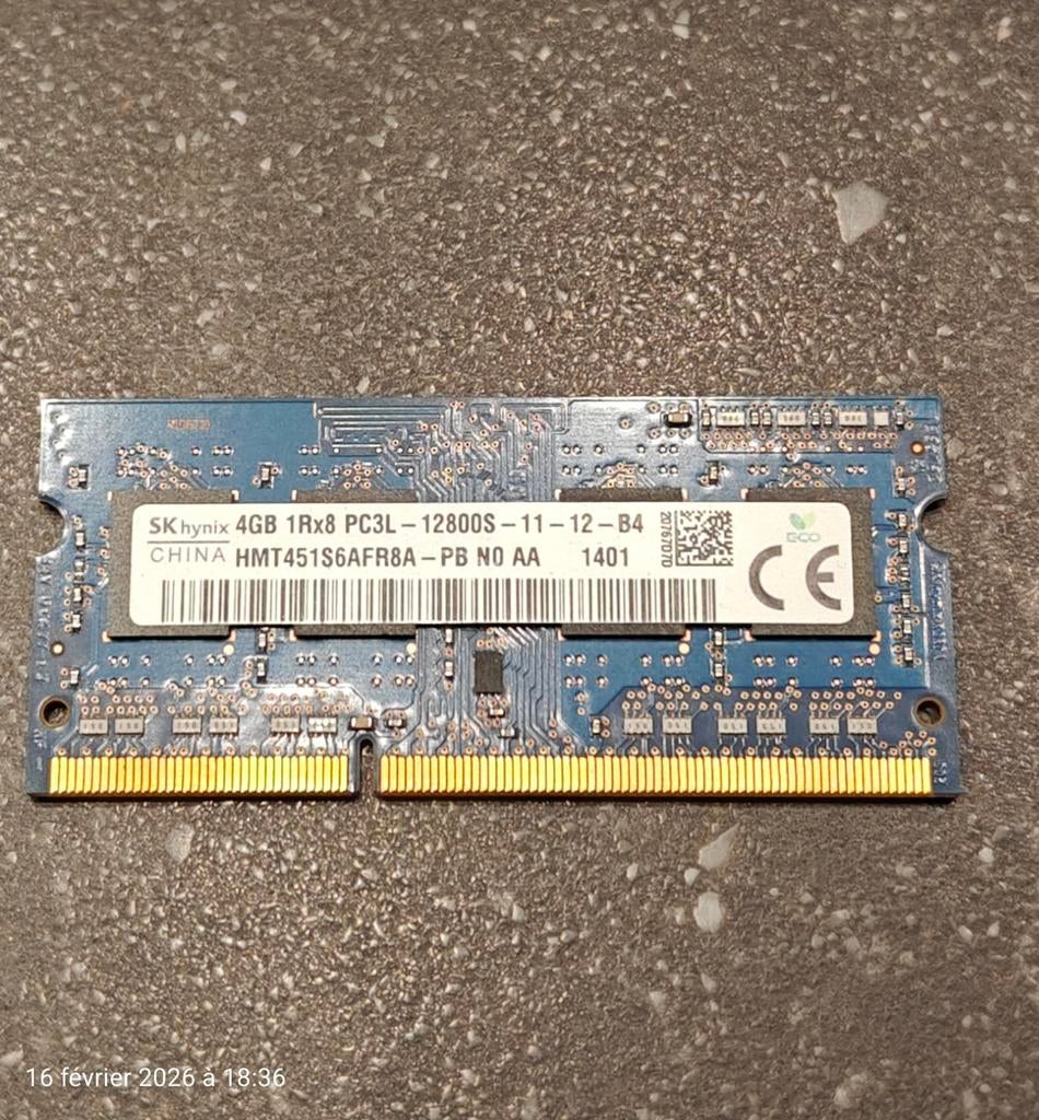RAM 4 go SO-DIMM. SK Hynix., Ophalen of Verzenden