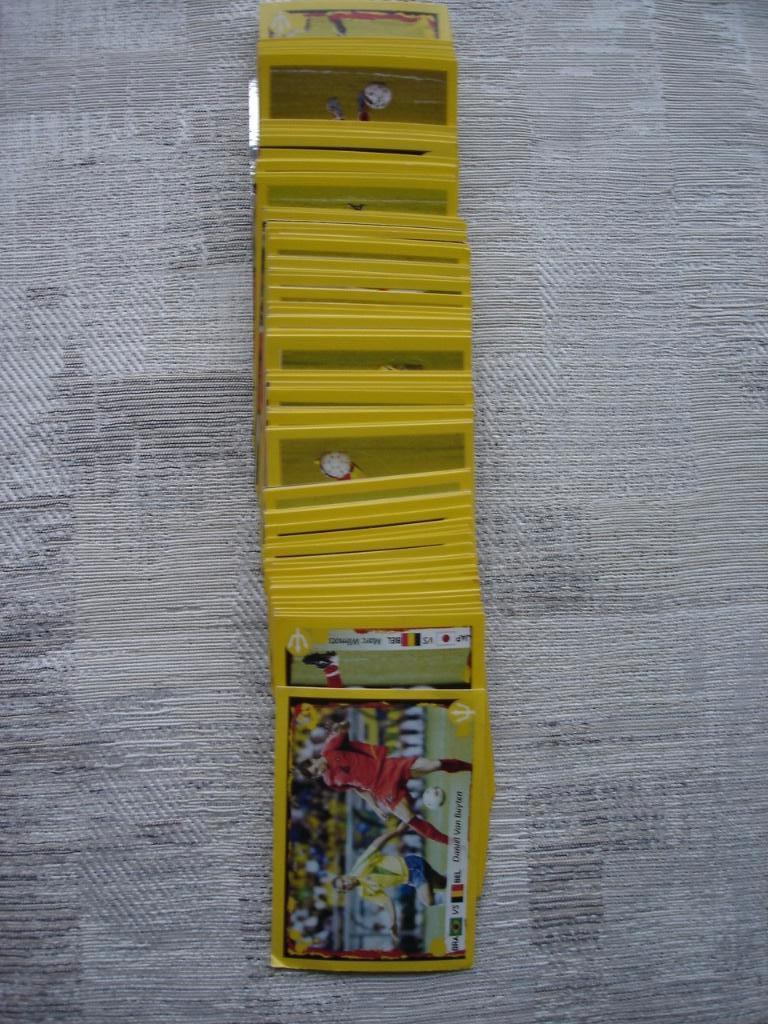 Rode Duivels Voetbalstickers uitgave 2014 volledig Carrefour, Envoi