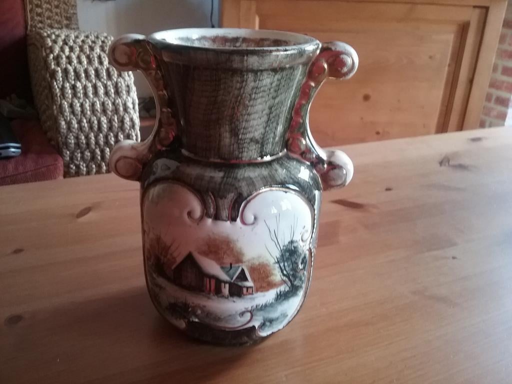 Ancien vase 20cm parfait état, Enlèvement ou Envoi