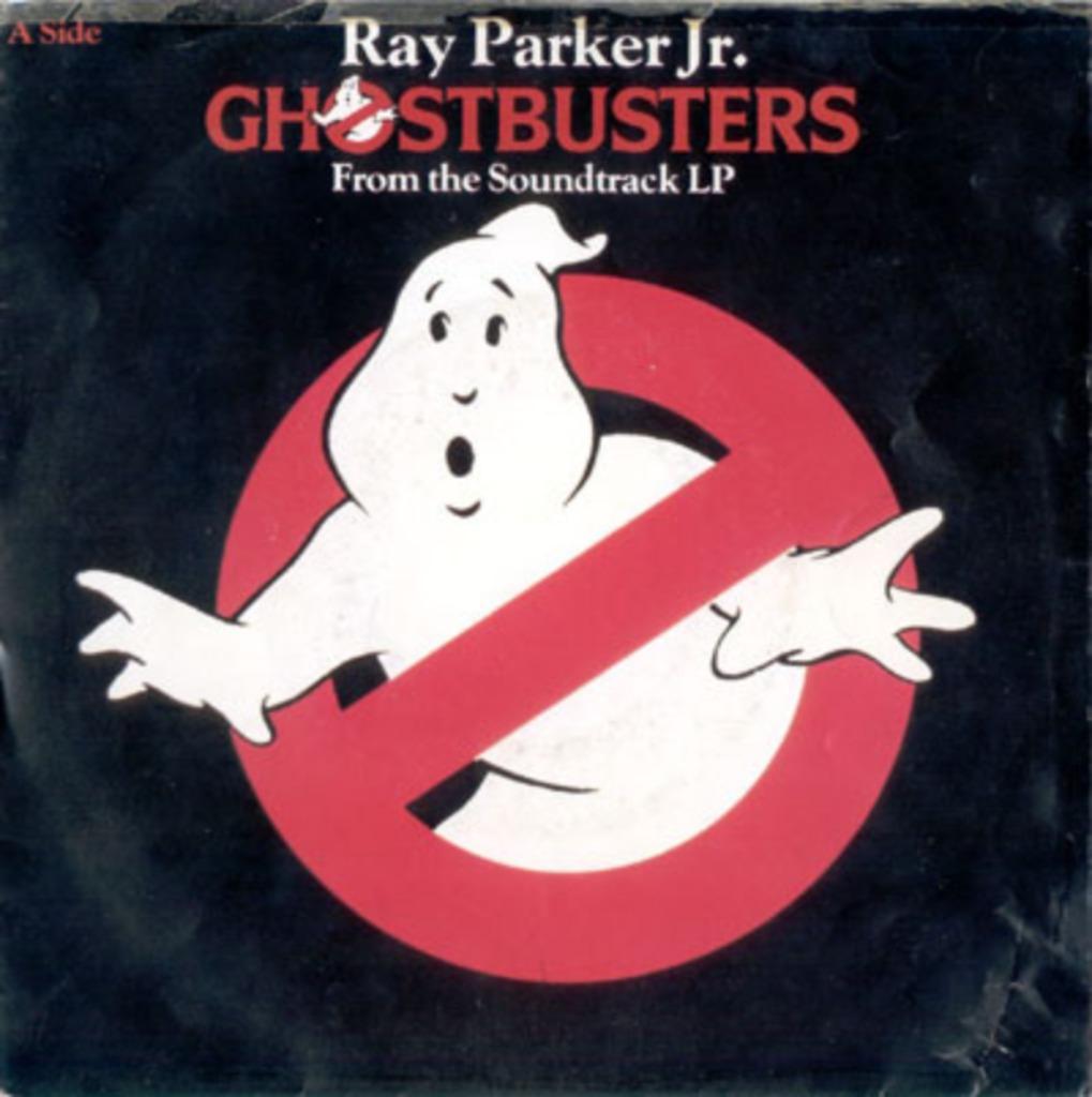 45t ray parker jr----ghostbusters------, Gebruikt, 7 inch, Single, Ophalen of Verzenden