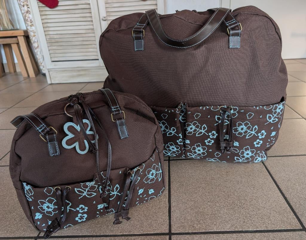 Nieuwe reistas en handtas, 40 tot 60 cm, Bruin, Nieuw, 35 tot 55 cm