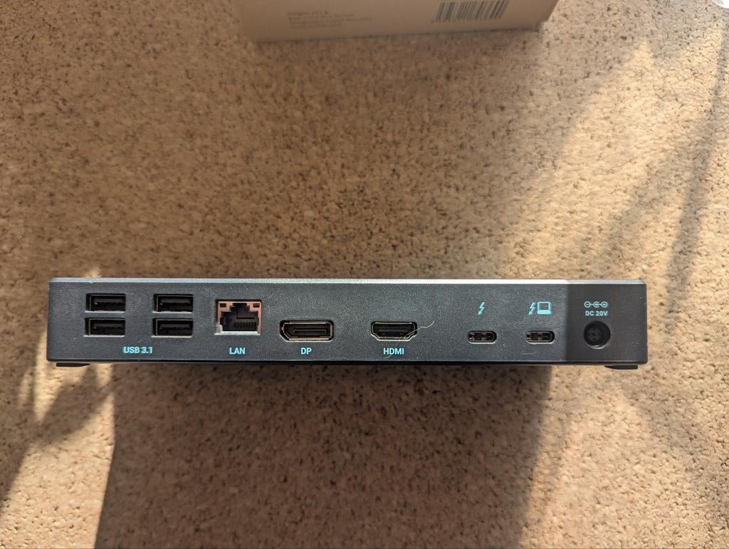 i-tec Thunderbolt 3 3x Display Docking Station + Power 96W, Comme neuf, Enlèvement, Station d'accueil, Portable