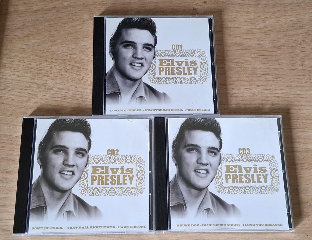 Elvis Presley set van 3 cd's, Cd's en Dvd's, Verzenden, Zo goed als nieuw, Poprock