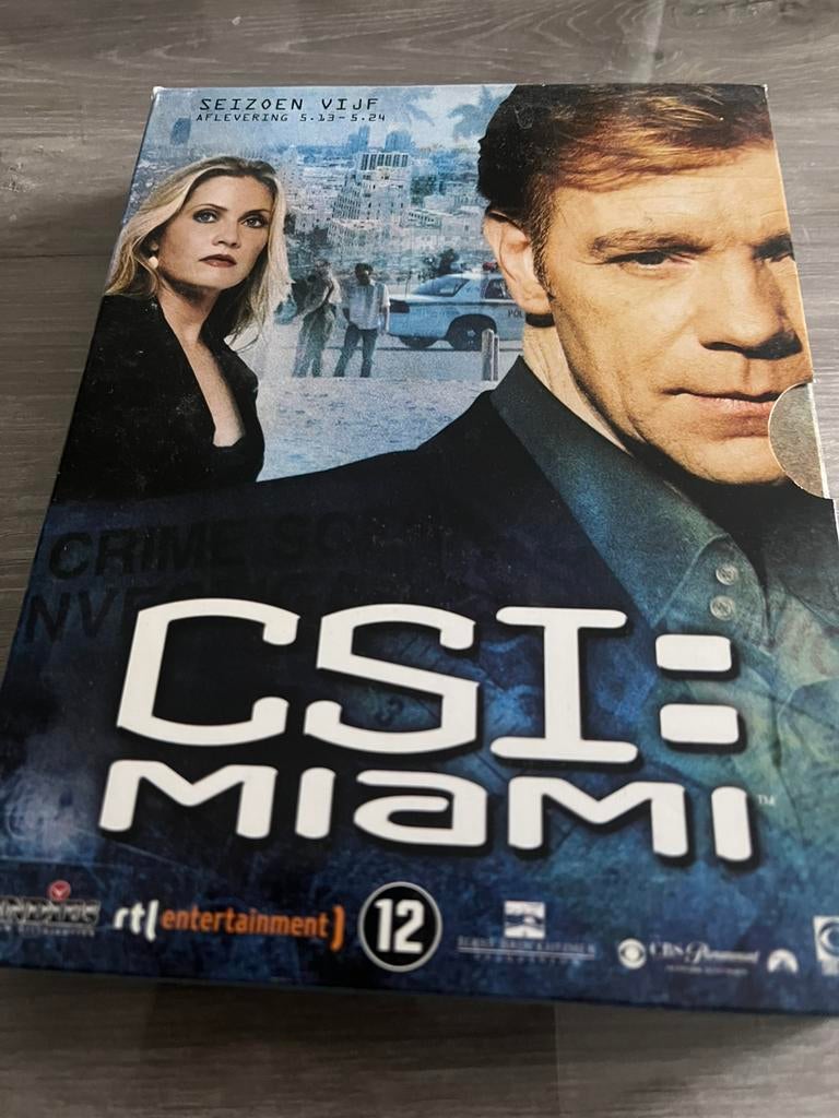 Csi Miami seizoen 5 afl 13-24, Coffret, Utilisé, À partir de 12 ans, Action et Aventure