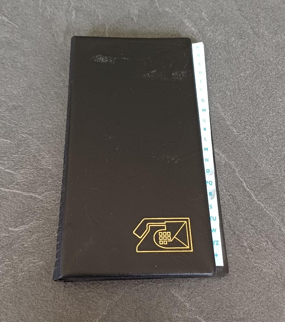 alfabetisch zwart telefoonboekje, Ophalen of Verzenden, Nieuw
