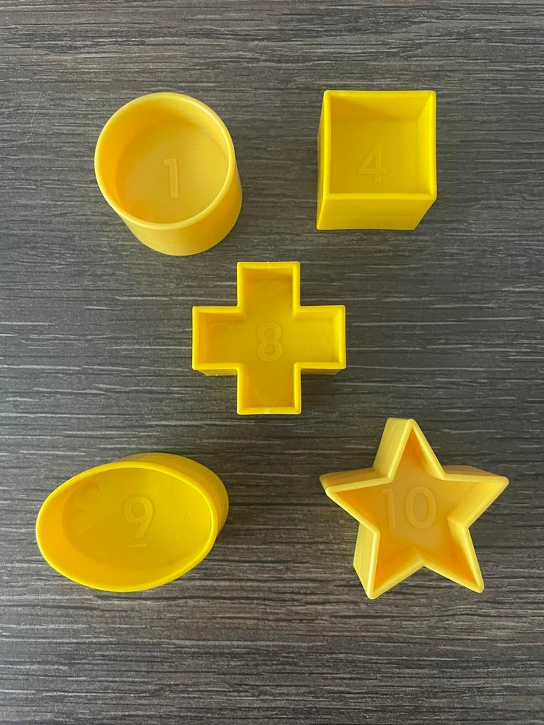 Losse vormpjes vormensorteerder, Tupperware Hollebol, Enlèvement ou Envoi, Comme neuf, Autres types