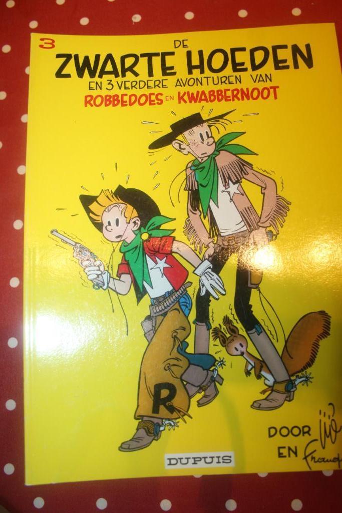 Robbedoes en Kwabbernoot      deel 1     ( Dupuis), Meerdere stripboeken, Ophalen of Verzenden, Gelezen, Franquin- Fournier