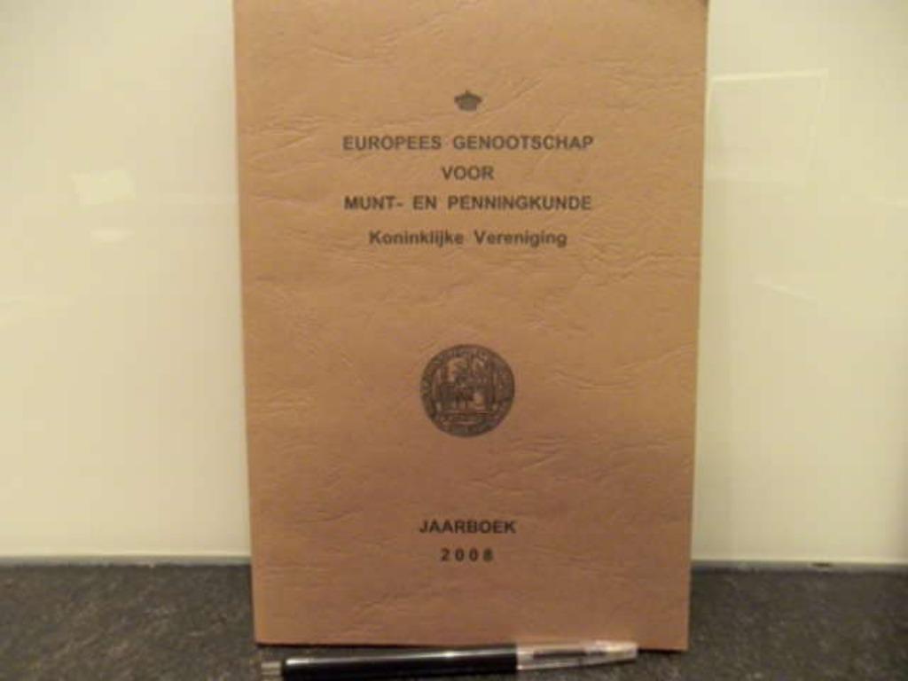 europees genootschap munt penningkunde 2008 jaar boek, Postzegels en Munten, Ophalen of Verzenden