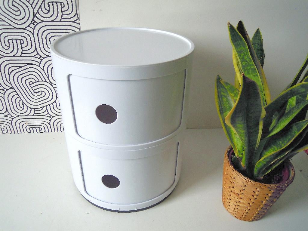 Kartell style nachtkastje, Antiek en Kunst, Kunst | Designobjecten, Ophalen of Verzenden