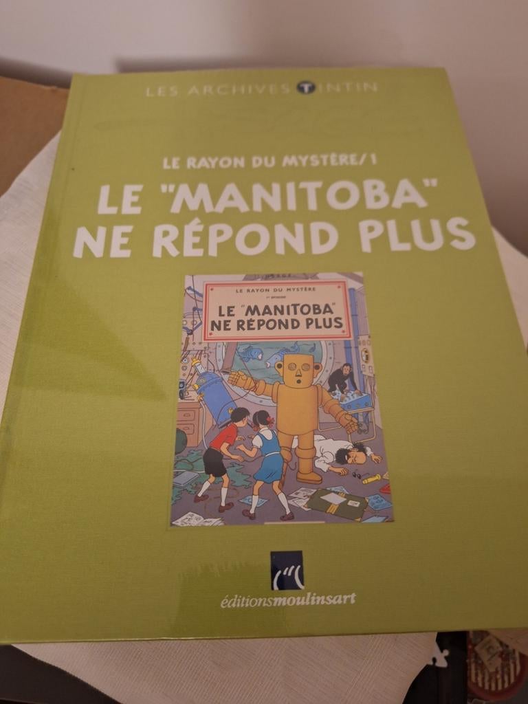 Het Kuifje-archief, Manitoba reageert niet meer., Boeken, Stripverhalen, Ophalen of Verzenden