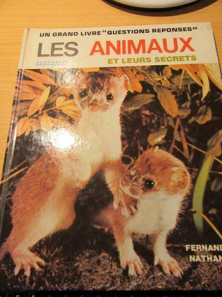 les animaux et leurs secrets G Barthelemy éd Nathan 1973, Enlèvement, Utilisé