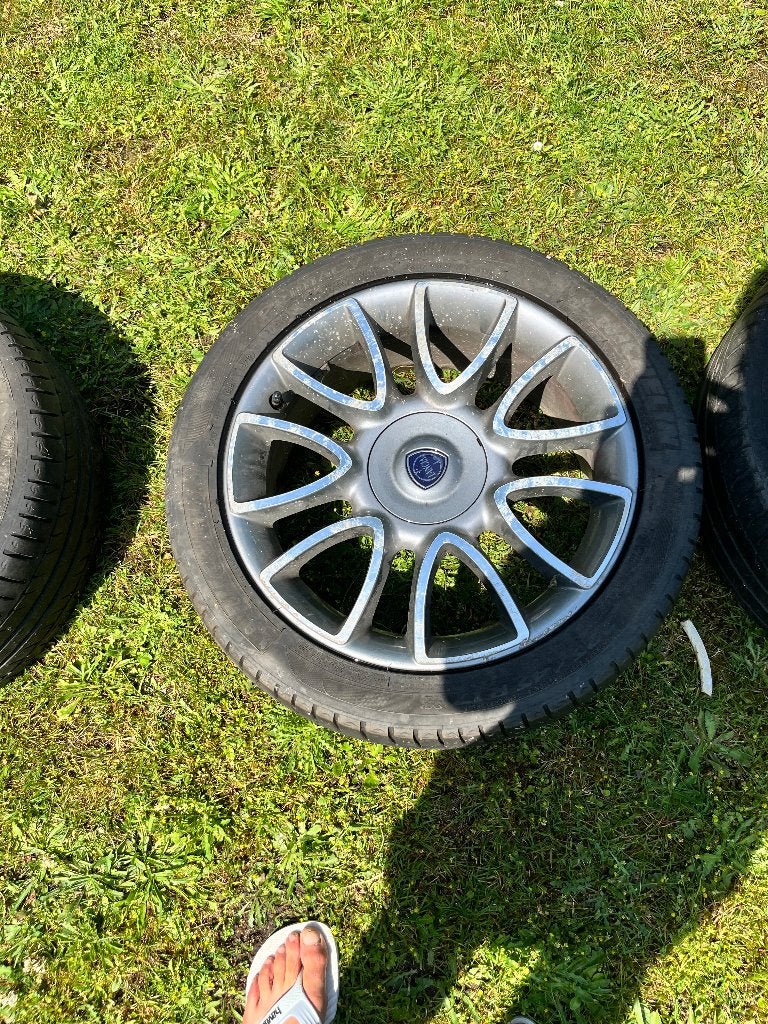 Originele velgen Lancia 17 inch, Ophalen, Gebruikt, Banden en Velgen, 17 inch