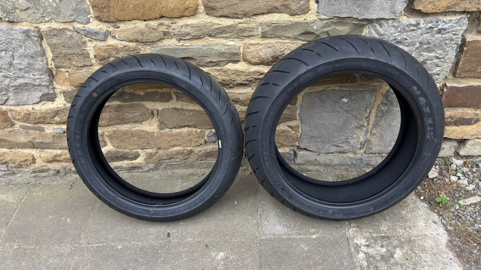 MAXXIS SUPERMAXX ST 120/70 ZR17 58W EN 180/55 ZR17 73W, Motoren, Ophalen, Nieuw