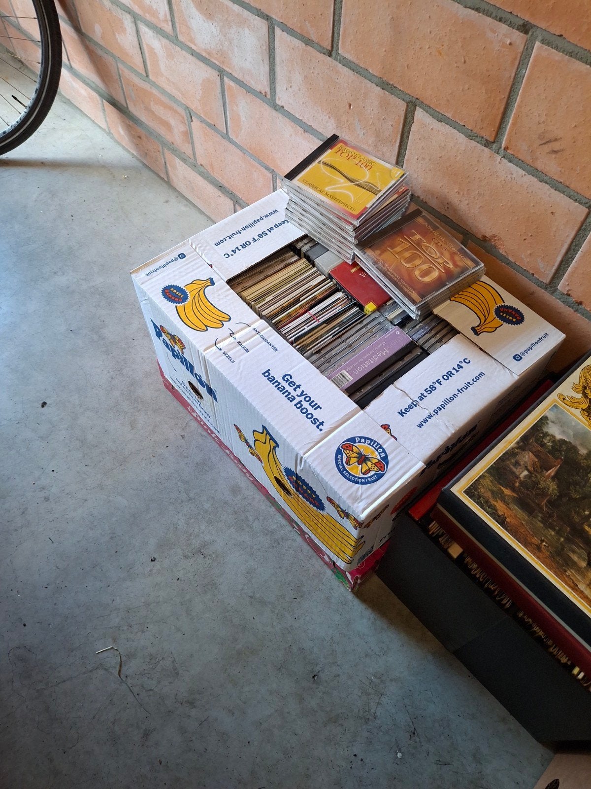 2 bananen dozen vol cds   klassiek vooral, Ophalen of Verzenden