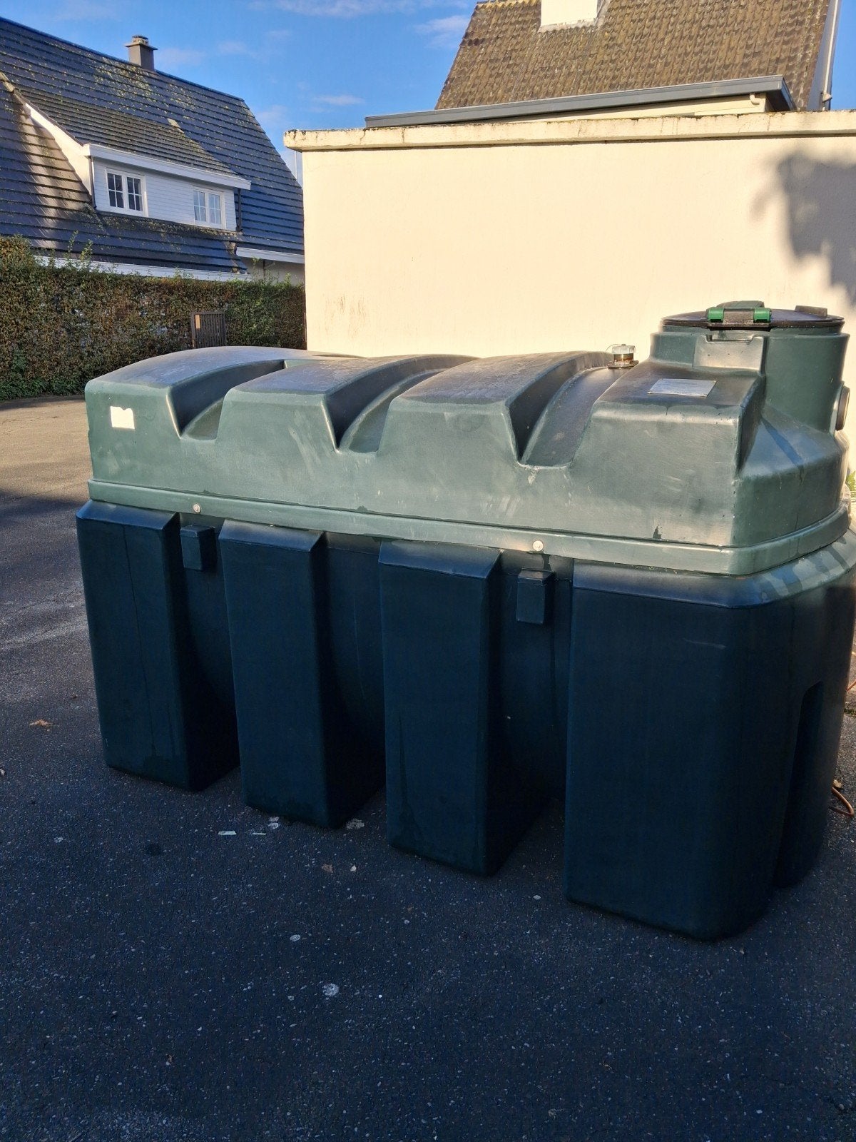 dubbelwandige mazouttank, Bricolage & Construction, 100 litres ou plus, Enlèvement, Utilisé
