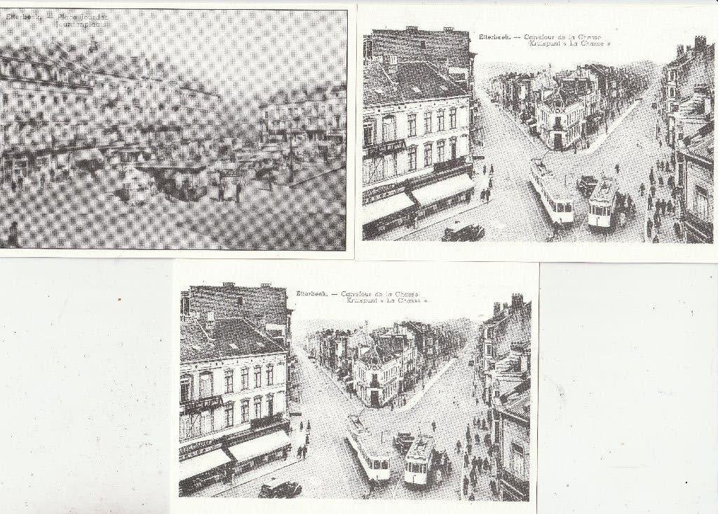 Carte postale Etterbeek avec tampon, Timbres & Monnaies, Timbres | Europe | Belgique, Envoi