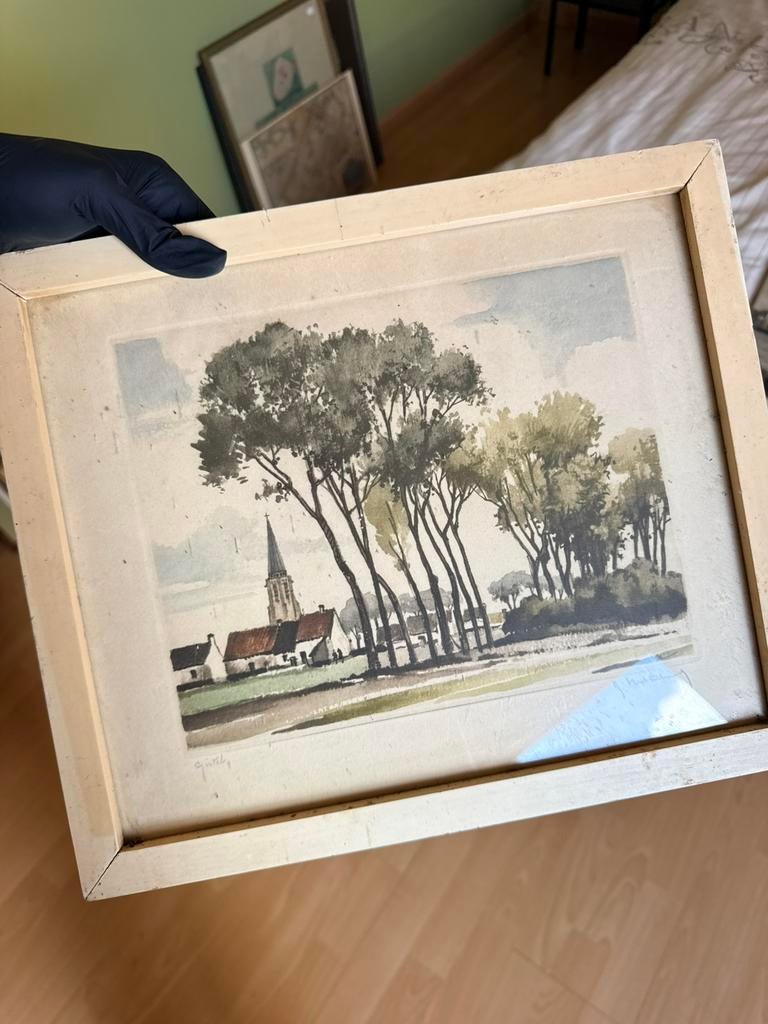 Schilderij Gistel, Enlèvement