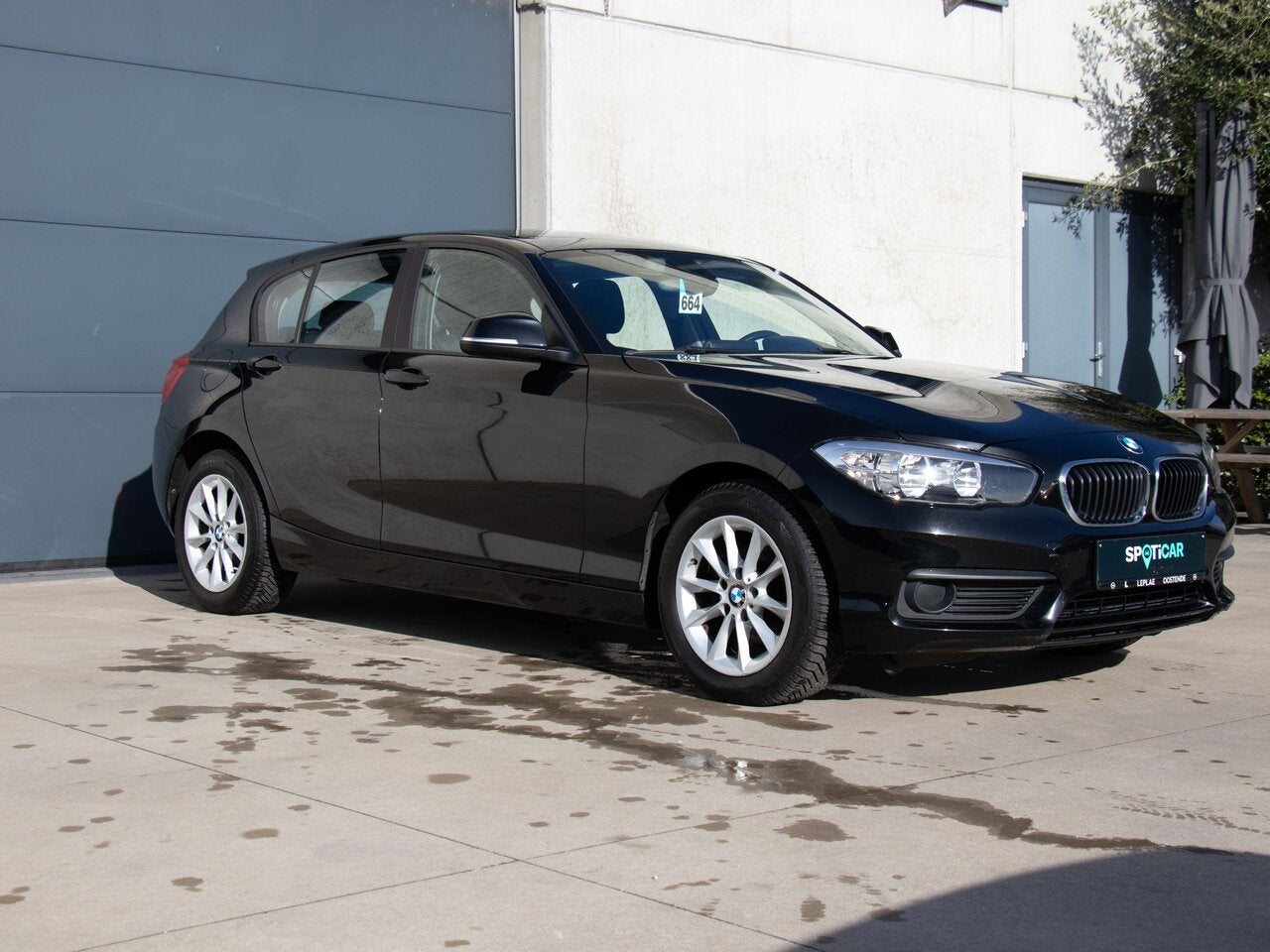 BMW 118 118i 136PK|SENSOREN|AIRCO|ALU VELGEN|ZETELVERWARMIN, Auto's, Zwart, Zwart, Bedrijf, 5 deurs