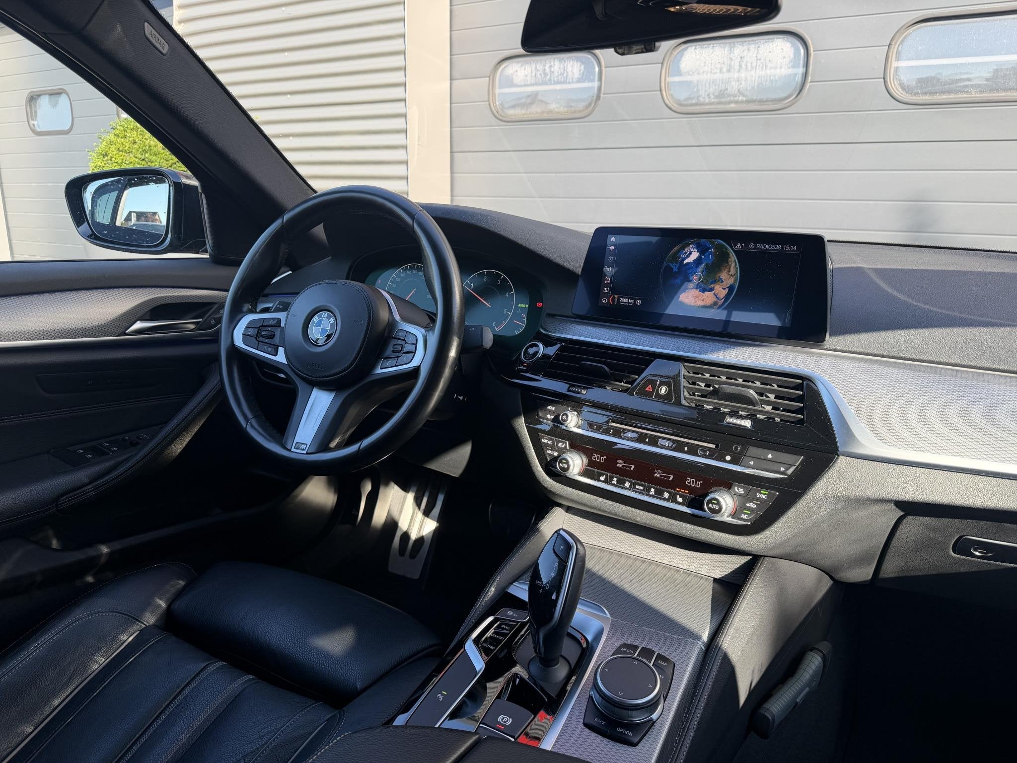 BMW 5 Serie 530d High Executive Edition (automatique), Autos, Cuir, 2000 kg, 6 cylindres, Automatique