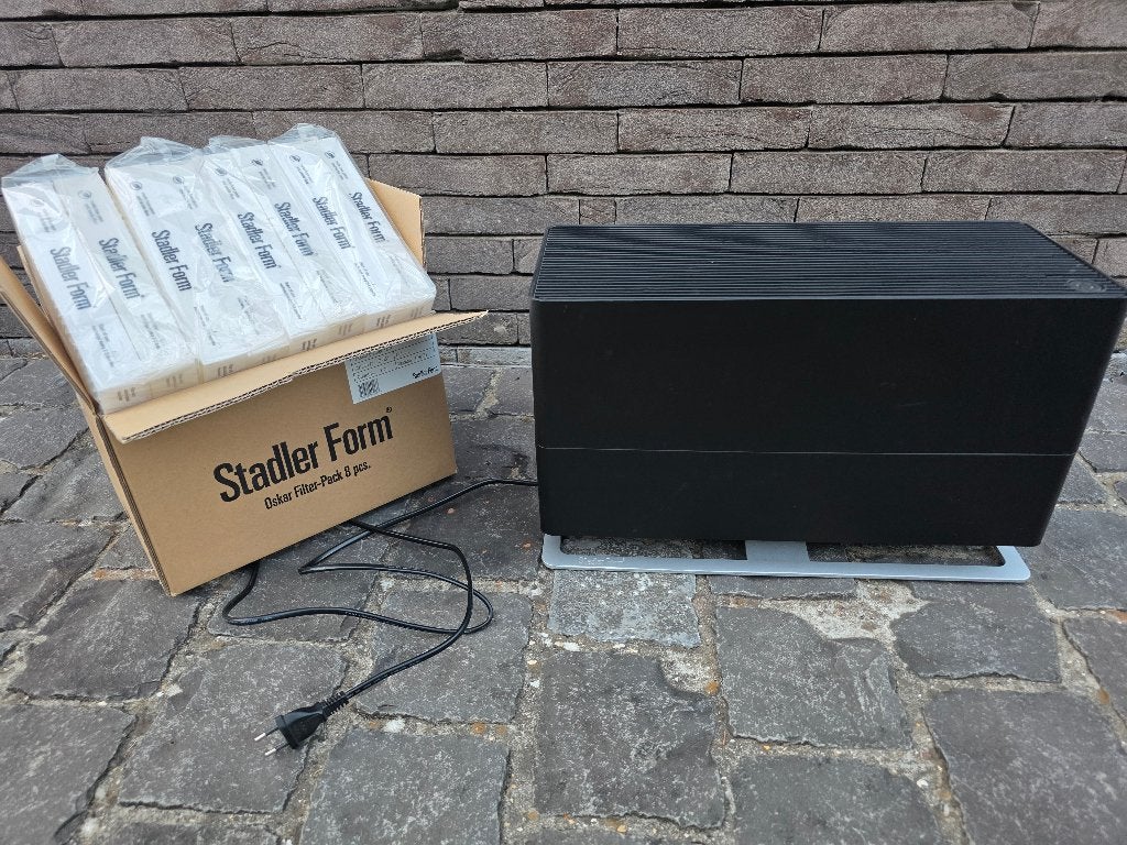Luchtbevochtiger: Stadler Form Oskar BigBlack+nieuwe filters, Electroménager, Équipement de traitement de l'air, Enlèvement, Comme neuf